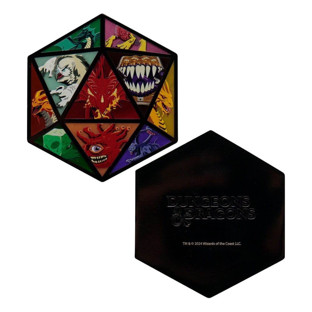 FANATTIK DUNGEONS AND DRAGONS D20 MEDALLION