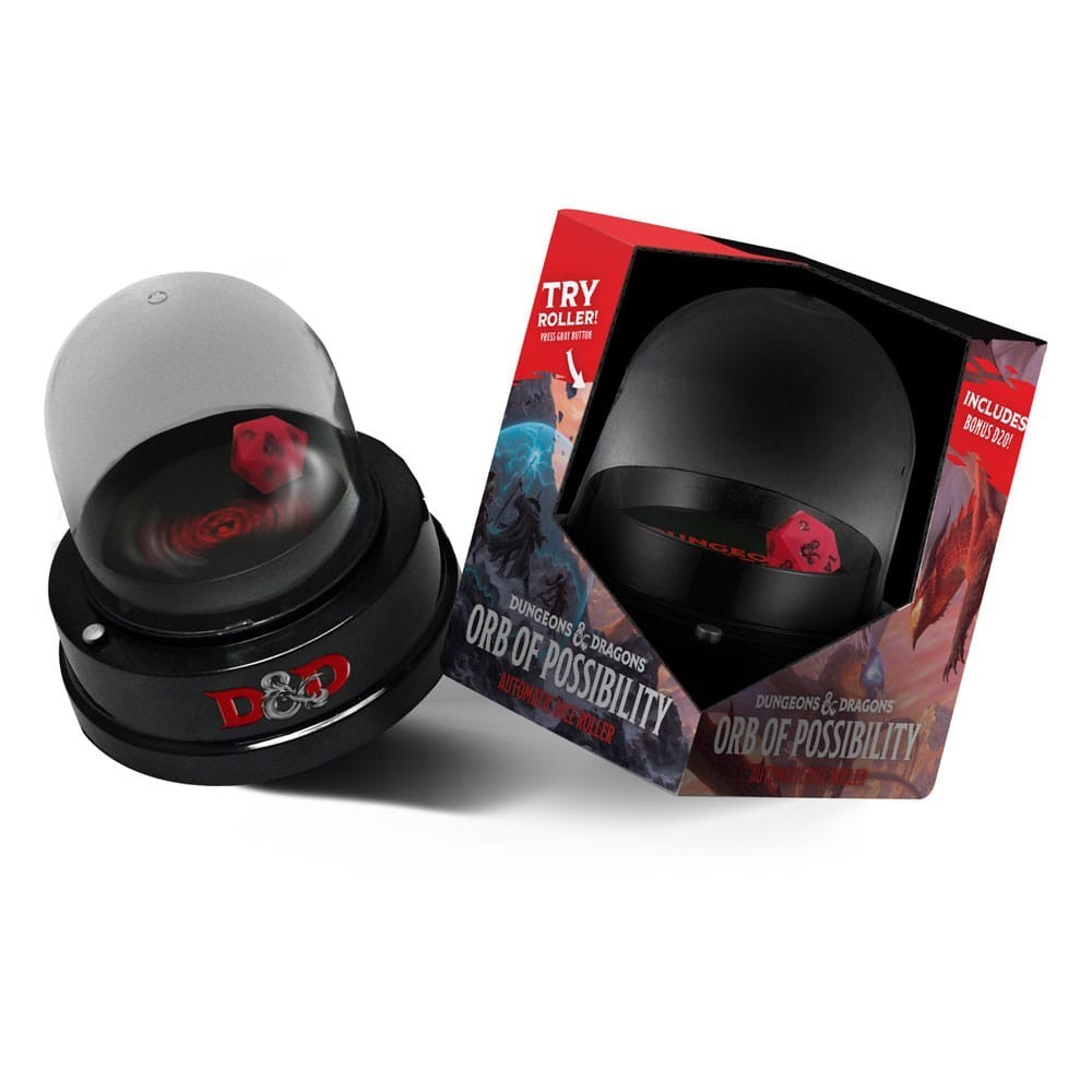 FANROLL DUNGEONS AND DRAGONS ORB OF POSSIBILITY AUTOMATIC DICE ROLLER
