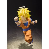 BANDAI DRAGON BALL Z SUPER SAIYAN 3 SON GOKU REISSUE S.H. FIGUARTS PVC ACTION FIGURE