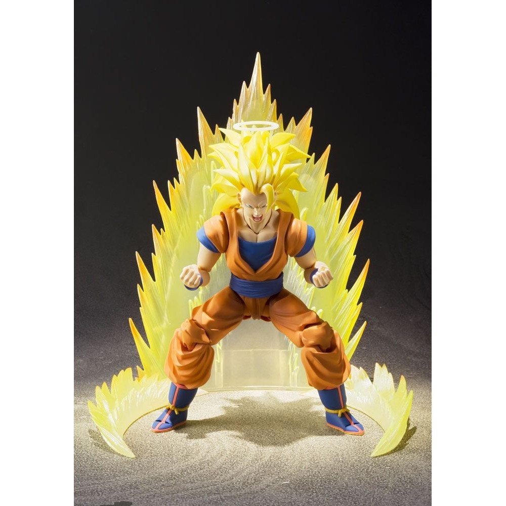BANDAI DRAGON BALL Z SUPER SAIYAN 3 SON GOKU REISSUE S.H. FIGUARTS PVC ACTION FIGURE