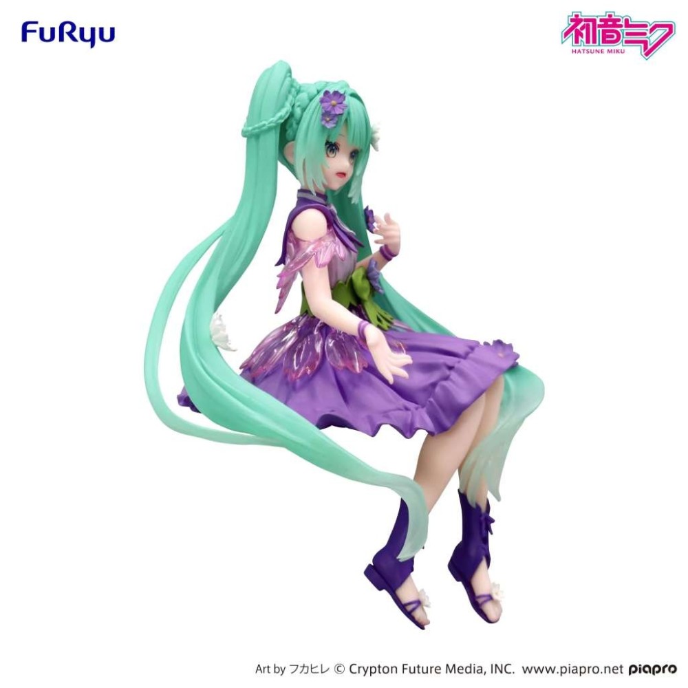 FURYU HATSUNE MIKU FLOWER FAIRY COSMOS NOODLE STOPPER PVC FIGURE STATUE