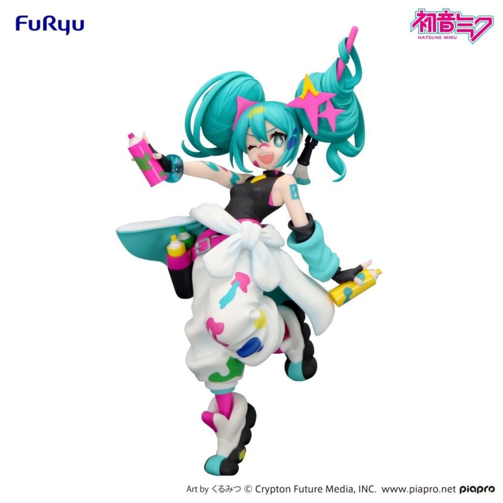 HATSUNE MIKU PAINT GIRL TRIO-TRY-IT FIGURE STATUA FURYU