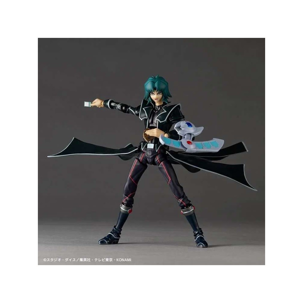 REVOLTECH YU-GI-OH GX ZANE TRUESDALE HELLKAISE RYO ACTION FIGURE KAITENDOH