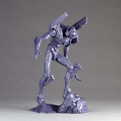 KAIYODO EVANGELION EVA 01 RUNAWAY ARTPLA MODEL KIT PVC FIGURE