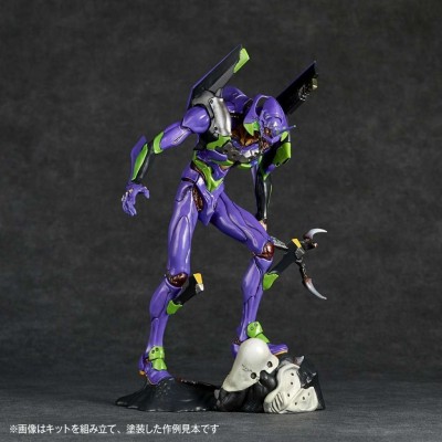 KAIYODO EVANGELION EVA 01 RUNAWAY ARTPLA MODEL KIT PVC FIGURE