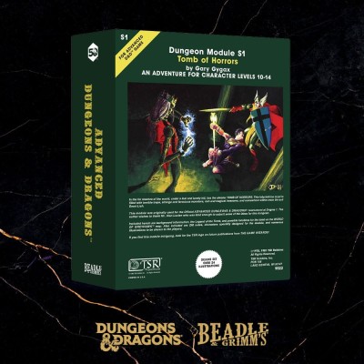 BEADLE AND GRIMM'S DUNGEONS AND DRAGONS TOMB OF HORRORS CLASSIC MODULE DICE SET