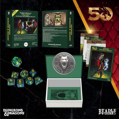 BEADLE AND GRIMM'S DUNGEONS AND DRAGONS TOMB OF HORRORS CLASSIC MODULE DICE SET