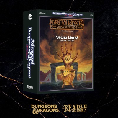 DUNGEONS AND DRAGONS VECNA LIVES CLASSIC MODULE DICE SET BEADLE AND GRIMM'S