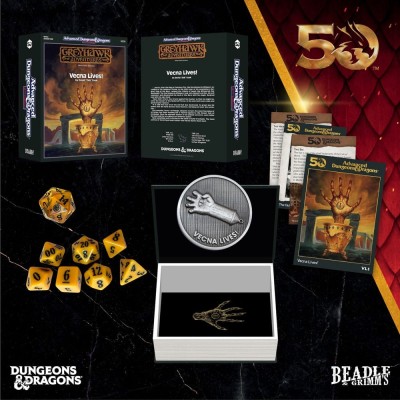 BEADLE AND GRIMM'S DUNGEONS AND DRAGONS VECNA LIVES CLASSIC MODULE DICE SET