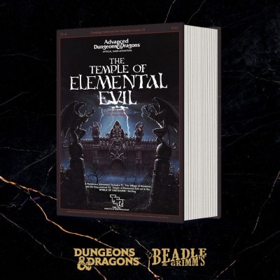 BEADLE AND GRIMM'S DUNGEONS AND DRAGONS THE TEMPLE OF ELEMENTAL EVIL CLASSIC MODULE DICE SET