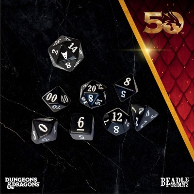 BEADLE AND GRIMM'S DUNGEONS AND DRAGONS THE TEMPLE OF ELEMENTAL EVIL CLASSIC MODULE DICE SET
