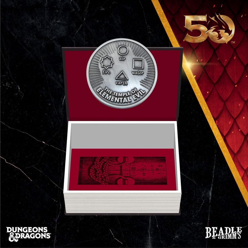 BEADLE AND GRIMM'S DUNGEONS AND DRAGONS THE TEMPLE OF ELEMENTAL EVIL CLASSIC MODULE DICE SET