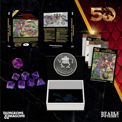 BEADLE AND GRIMM'S DUNGEONS AND DRAGONS EXPEDITION TO THE BARRIER PEAKS CLASSIC MODULE DICE SET