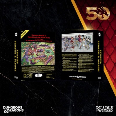 BEADLE AND GRIMM'S DUNGEONS AND DRAGONS EXPEDITION TO THE BARRIER PEAKS CLASSIC MODULE DICE SET