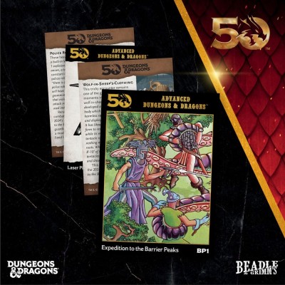 BEADLE AND GRIMM'S DUNGEONS AND DRAGONS EXPEDITION TO THE BARRIER PEAKS CLASSIC MODULE DICE SET
