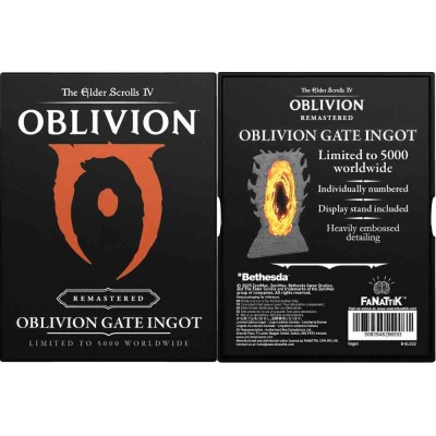 FANATTIK THE ELDER SCROLLS IV OBLIVION GATE INGOT REPLICA