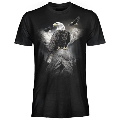 MAGLIA T SHIRT DARK EMBER AQUILA SU ROCCIA