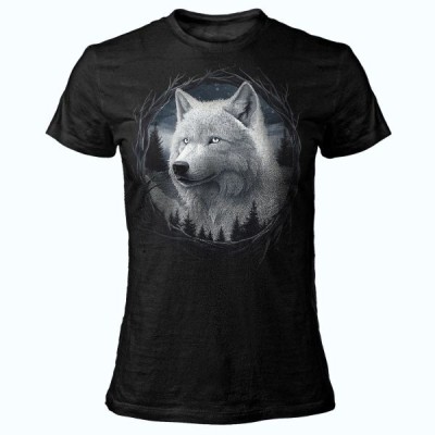 MAGLIA T SHIRT DONNA DARK EMBER LUPO