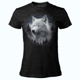 MAGLIA T SHIRT DONNA DARK EMBER LUPO