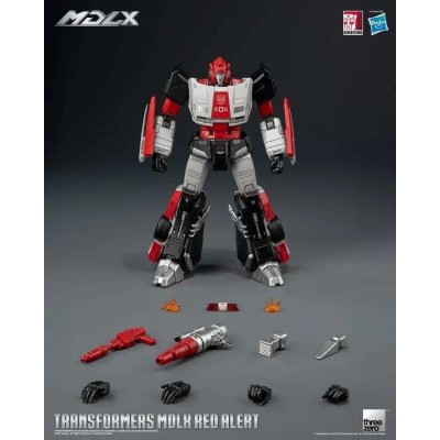 TRANSFORMERS MDLX RED ALERT ACTION FIGURE THREEZERO
