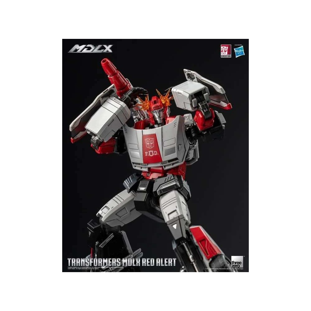 THREEZERO TRANSFORMERS MDLX RED ALERT 15CM ACTION FIGURE