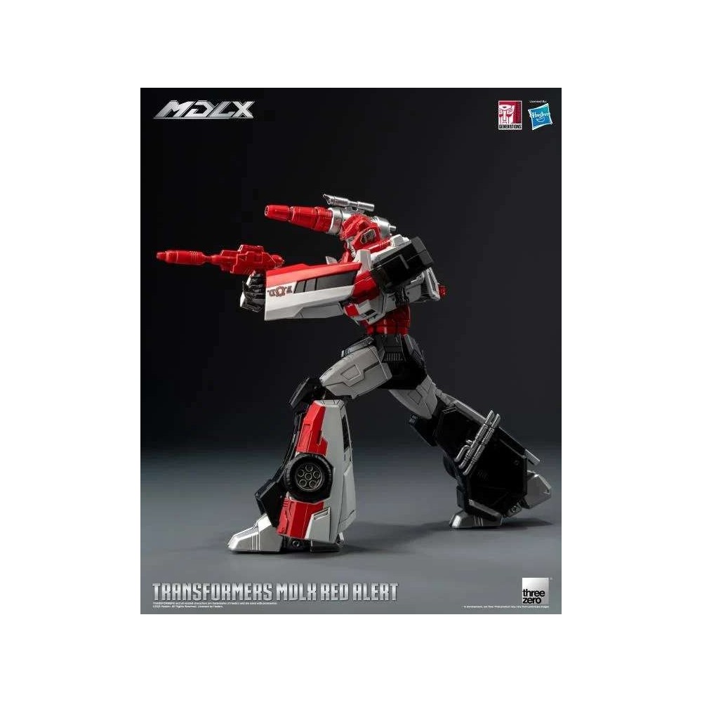 THREEZERO TRANSFORMERS MDLX RED ALERT 15CM ACTION FIGURE