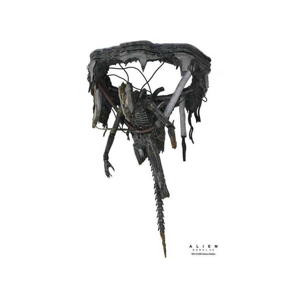 ALIEN ROMULUS XENOMORPH XX121 DELUXE SUSPENDED LAB ACTION FIGURE NECA