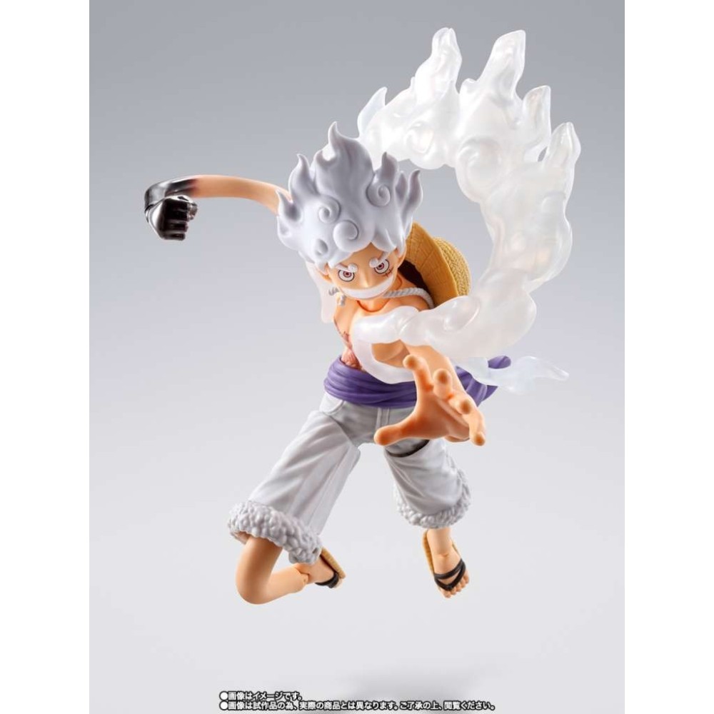 ONE PIECE MONKEY D. LUFFY GEAR 5 FUTURE ISLAND EGGHEAD S.H. FIGUARTS ACTION FIGURE BANDAI