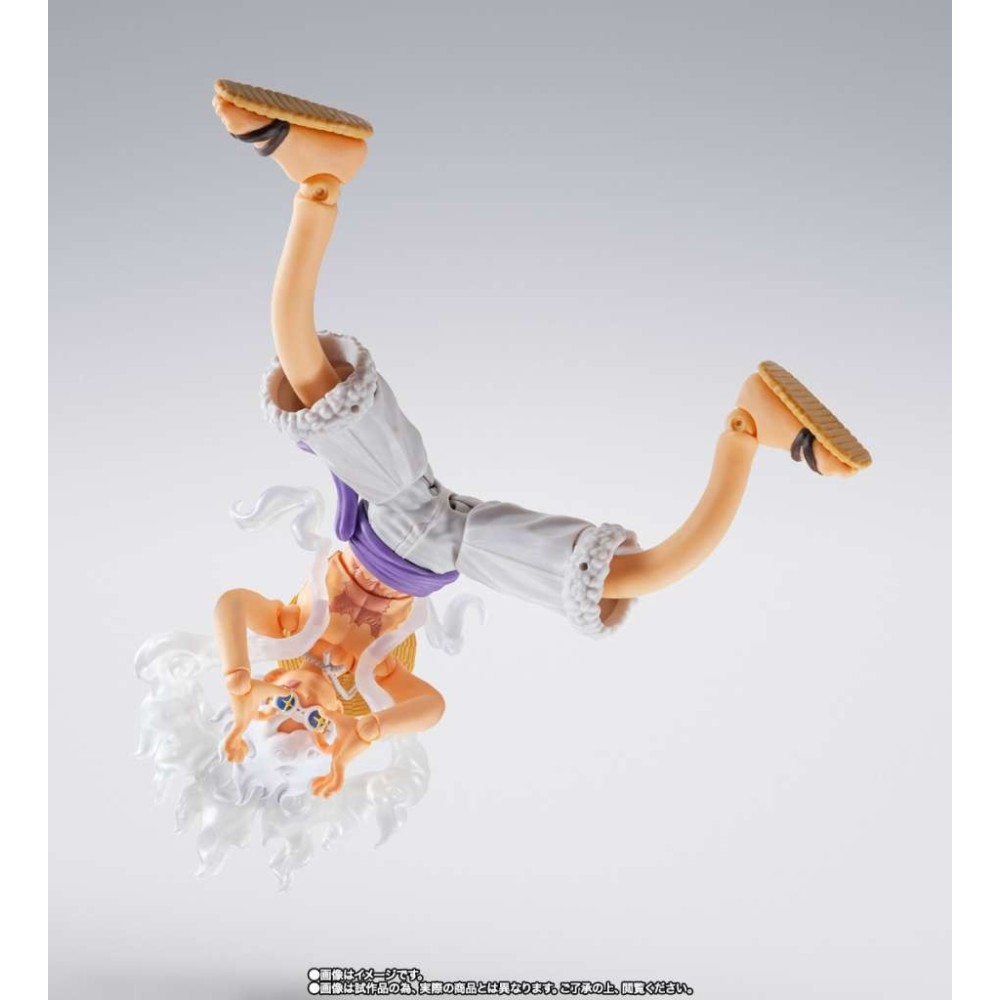 ONE PIECE MONKEY D. LUFFY GEAR 5 FUTURE ISLAND EGGHEAD S.H. FIGUARTS ACTION FIGURE BANDAI