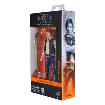 STAR WARS THE BLACK SERIES HAN SOLO ACTION FIGURE HASBRO