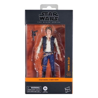 HASBRO STAR WARS EPISODE IV THE BLACK SERIES HAN SOLO ACTION FIGURE
