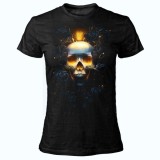 MAGLIA T SHIRT DONNA DARK EMBER TESCHIO