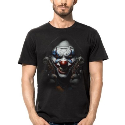 MAGLIA T SHIRT DARK EMBER CLOWN CRIMINALE