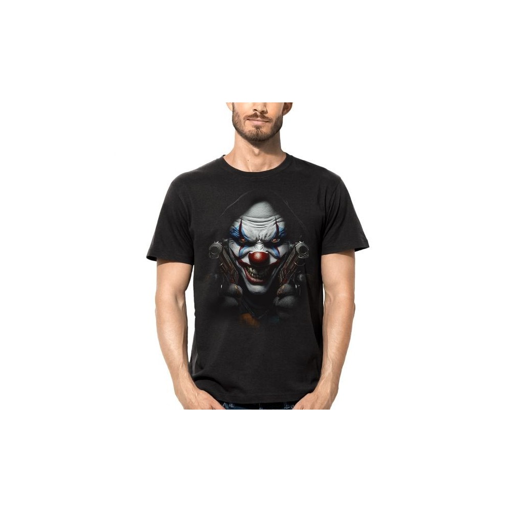 MAGLIA T SHIRT DARK EMBER CLOWN CRIMINALE