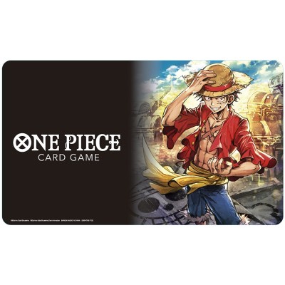 BANDAI ONE PIECE CARD GAME MONKEY D.LUFFY CARD CASE AND PLAYMAT