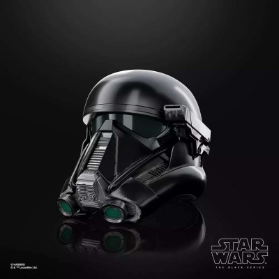 STAR WARS ELECTRONIC HELMET IMPERIAL DEATH TROOPER FULL SCALE CASCO 1/1 HASBRO