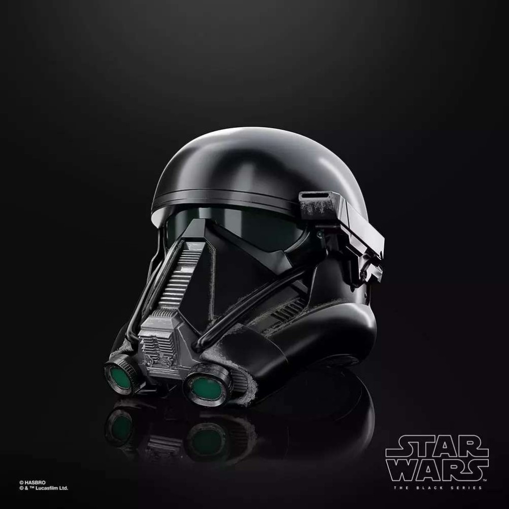 HASBRO STAR WARS IMPERIAL DEATH TROOPER FULL SCALE ELECTRONIC HELMET 1/1
