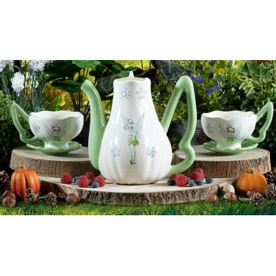 ABYSTYLE DISNEY PETER PAN TINKERBELL TEAPOT WITH CUPS SET