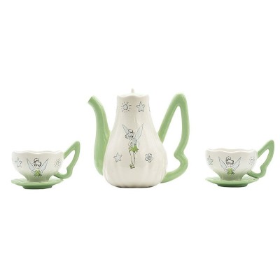 ABYSTYLE DISNEY PETER PAN TINKERBELL TEAPOT WITH CUPS SET