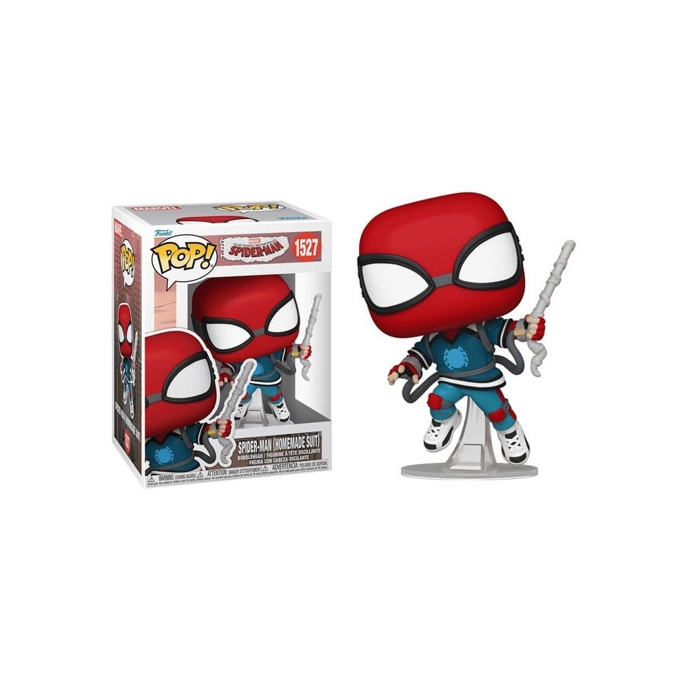 FUNKO POP! FRIENDLY NEIGHBORHOOD OF SPIDER-MAN HOMEMADE SUIT BOBBLE HEAD FIGURE FUNKO