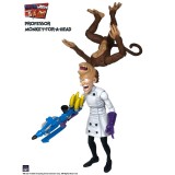 PREMIUM DNA TOYS EARTHWORM JIM PROFESSOR MONKEY-FOR-A-HEAD 28CM ACTION FIGURE