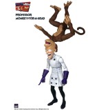 PREMIUM DNA TOYS EARTHWORM JIM PROFESSOR MONKEY-FOR-A-HEAD 28CM ACTION FIGURE