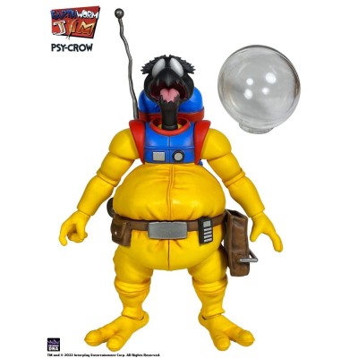 PREMIUM DNA TOYS EARTHWORM JIM PSY-CROW WAVE 1 ACTION FIGURE
