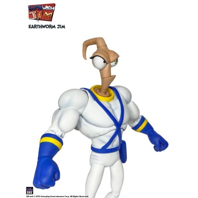 PREMIUM DNA TOYS EARTHWORM JIM AND SNOT WAVE 1 ACTION FIGURE