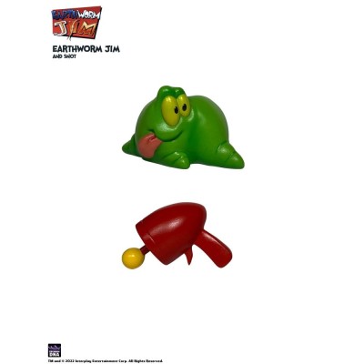 PREMIUM DNA TOYS EARTHWORM JIM AND SNOT WAVE 1 ACTION FIGURE