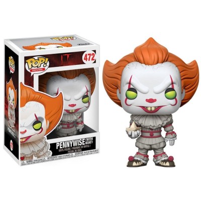 FUNKO POP! IT - PENNYWISE WITH BOAT BOBBLE HEAD FIGURE FUNKO