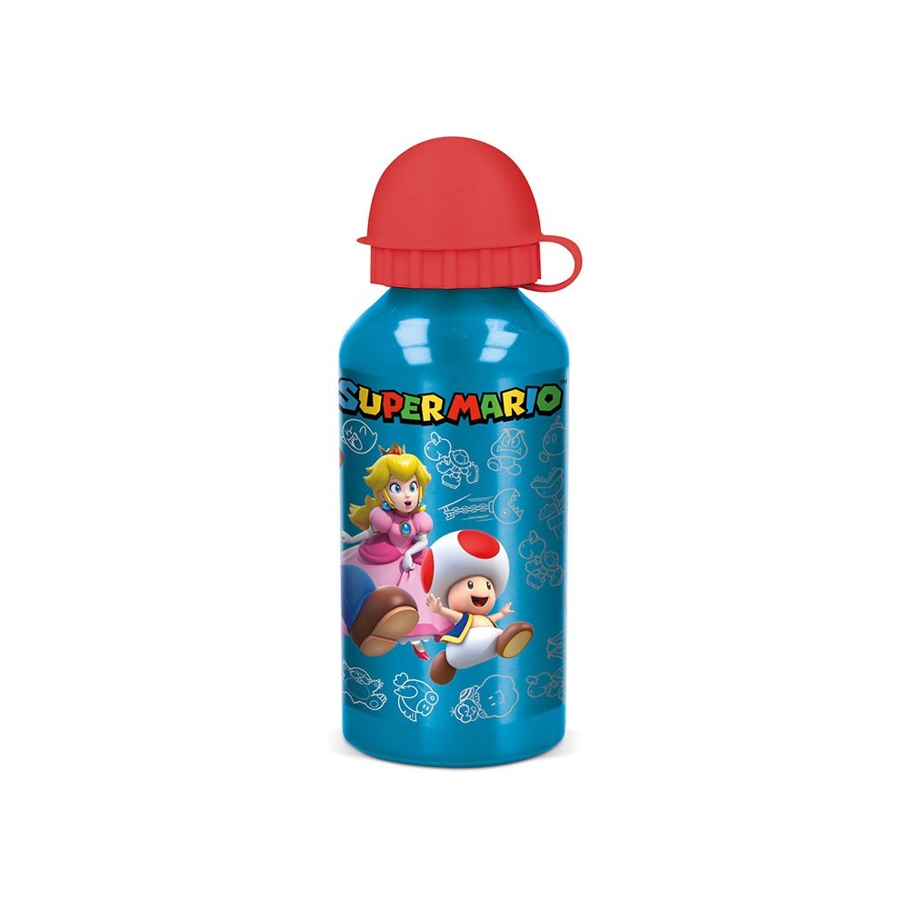 SUPER MARIO BORRACCIA BOTTIGLIA METALLO 560ML STOR