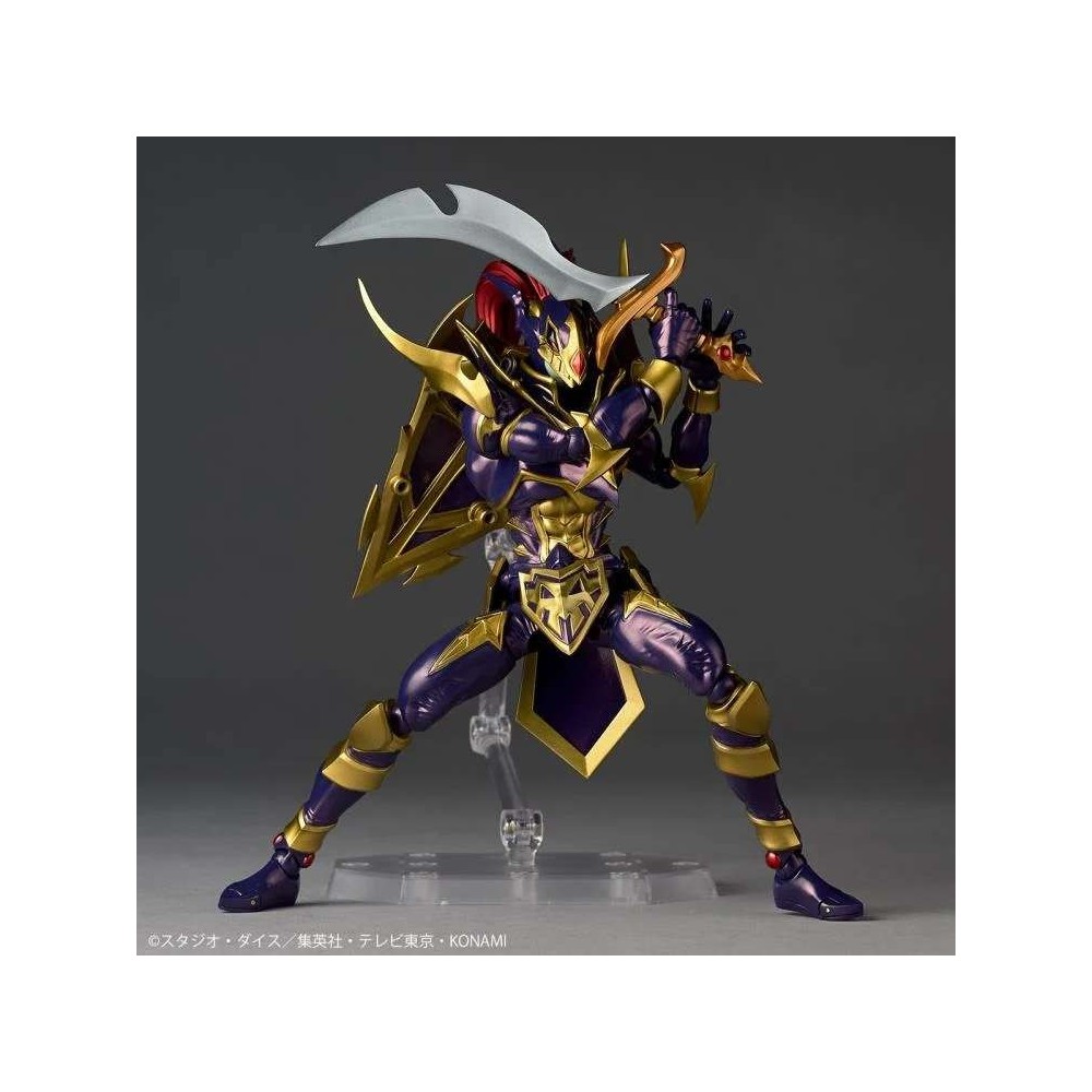 KAITENDOH REVOLTECH YU-GI-OH! BLACK LUSTER SOLDIER PVC ACTION FIGURE