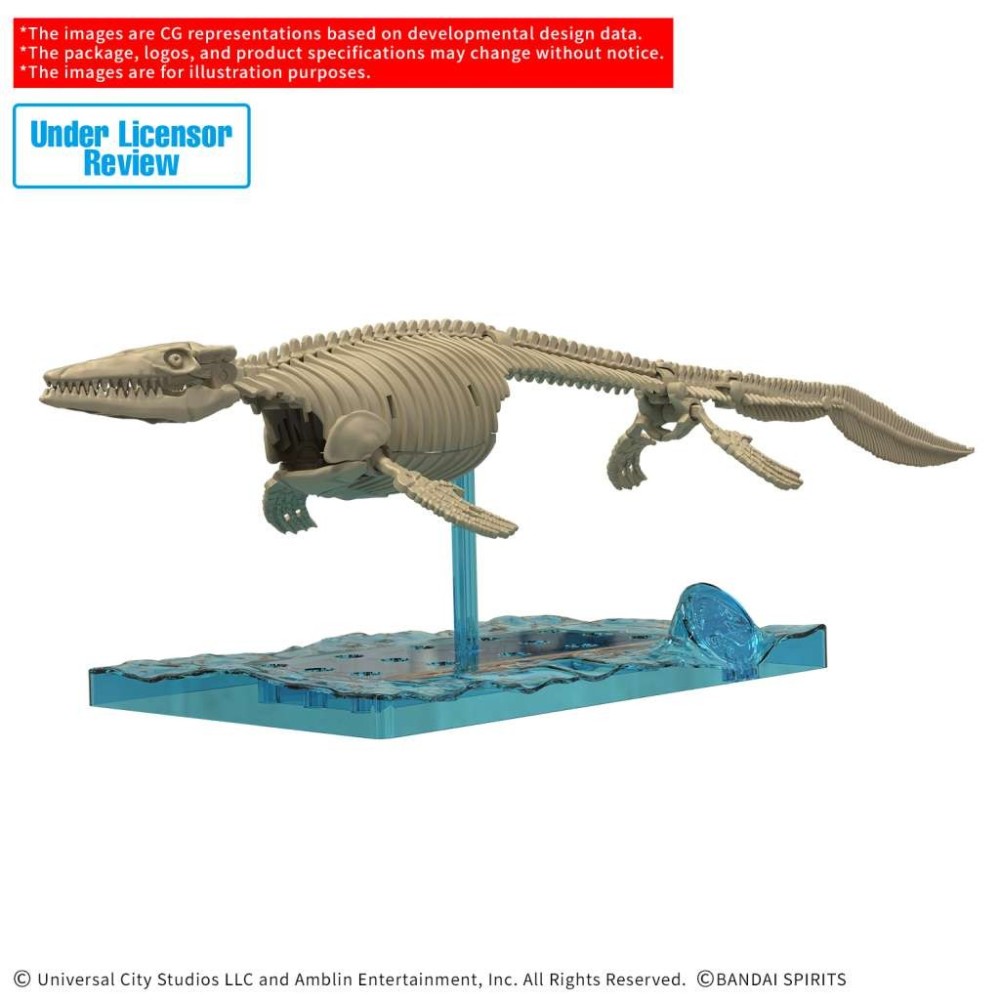 PLANNOSAURUS JURASSIC WORLD REBIRTH MOSASAURUS MODEL KIT ACTION FIGURE BANDAI