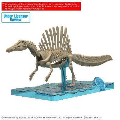 PLANNOSAURUS JURASSIC WORLD REBIRTH SPINOSAURUS MODEL KIT ACTION FIGURE BANDAI